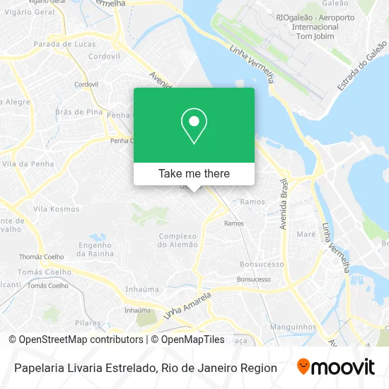 Papelaria Livaria Estrelado map