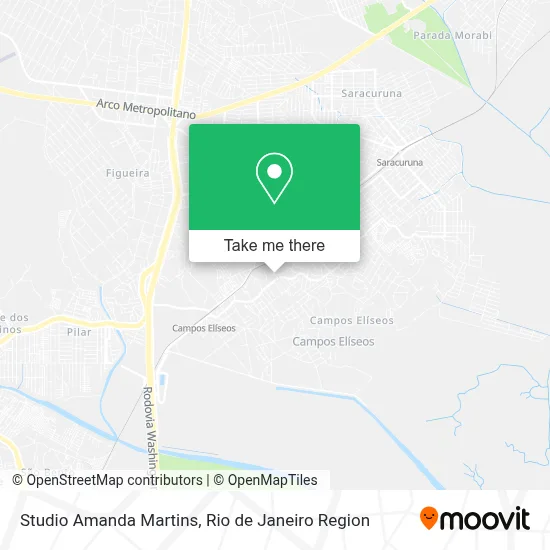 Studio Amanda Martins map