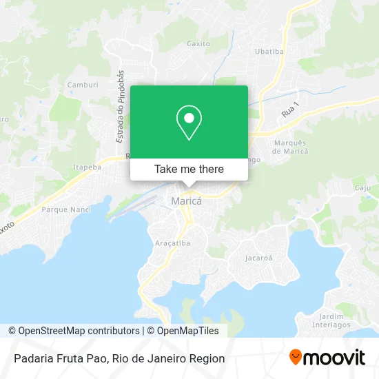 Padaria Fruta Pao map