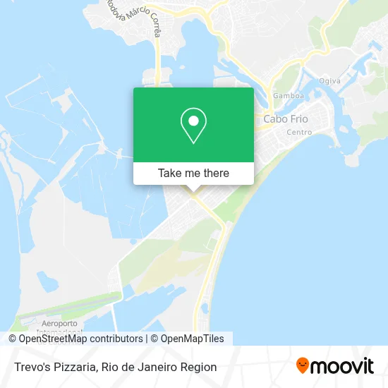 Trevo's Pizzaria map