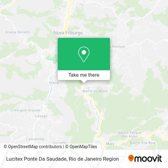 Lucitex Ponte Da Saudade map
