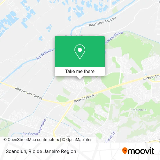 Scandiun map