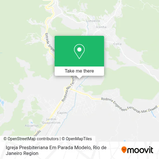 Igreja Presbiteriana Em Parada Modelo map