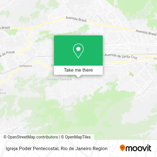 Igreja Poder Pentecostal map