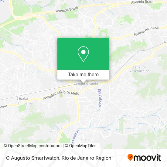 O Augusto Smartwatch map