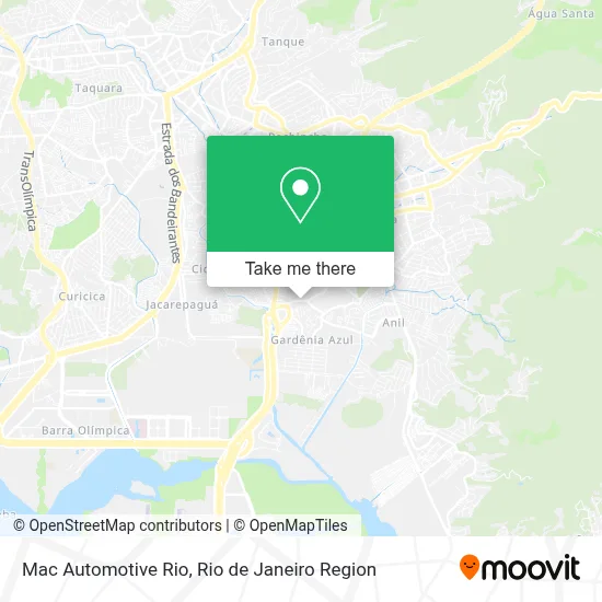 Mac Automotive Rio map