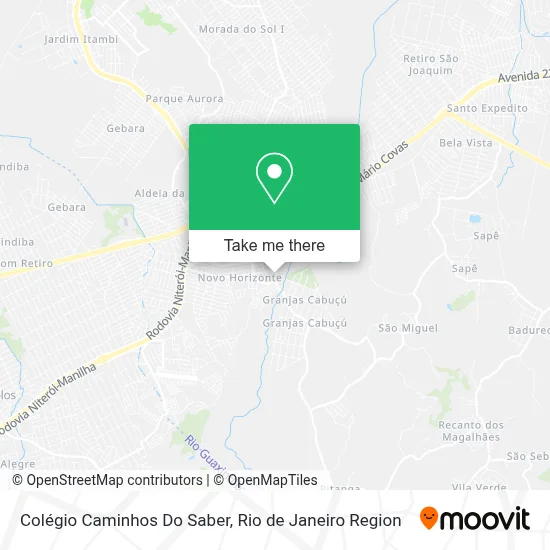 Colégio Caminhos Do Saber map