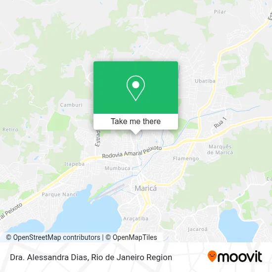 Dra. Alessandra Dias map