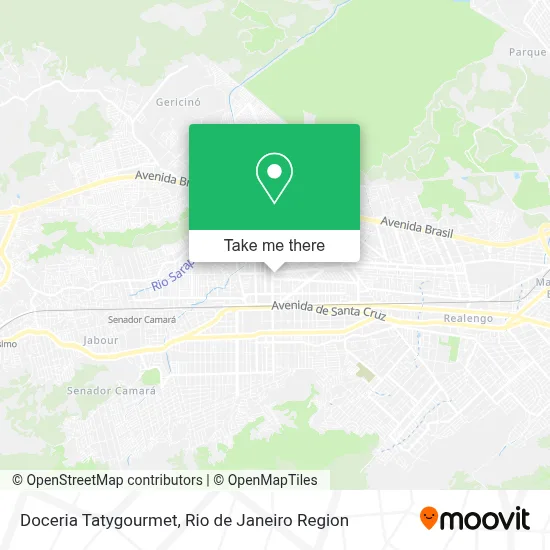 Doceria Tatygourmet map