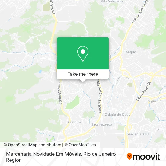 Marcenaria Novidade Em Móveis map