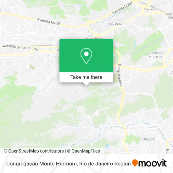 Congregação Monte Hermom map