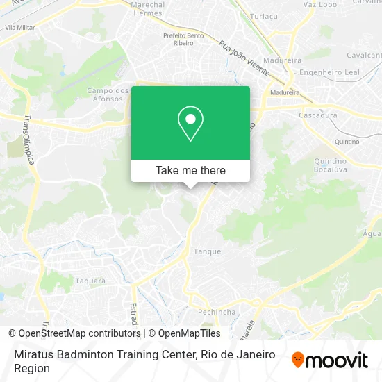 Miratus Badminton Training Center map