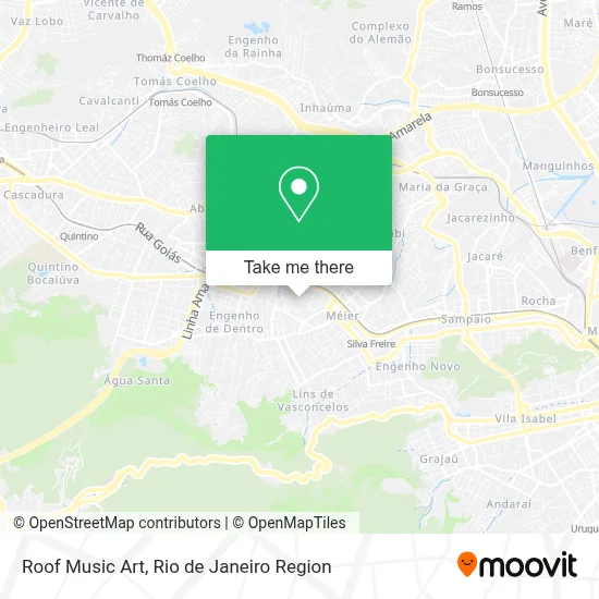 Roof Music Art map