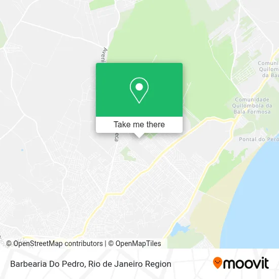 Barbearia Do Pedro map