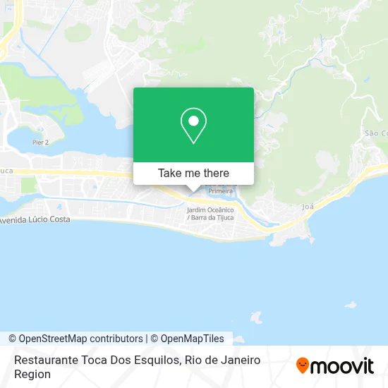 Restaurante Toca Dos Esquilos map