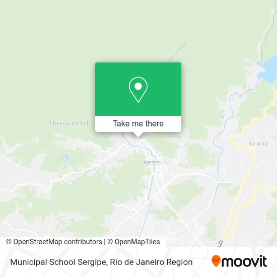 Municipal School Sergipe map