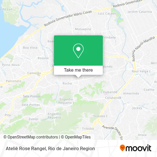 Ateliê Rose Rangel map