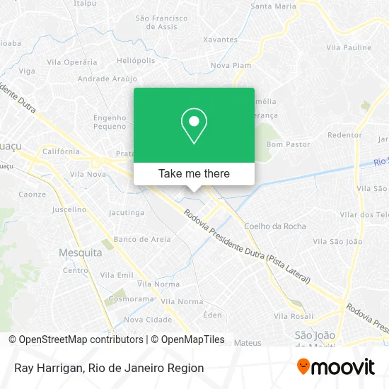 Ray Harrigan map