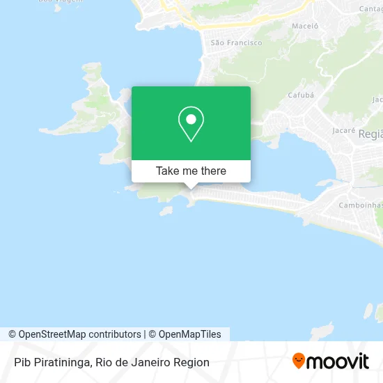 Pib Piratininga map