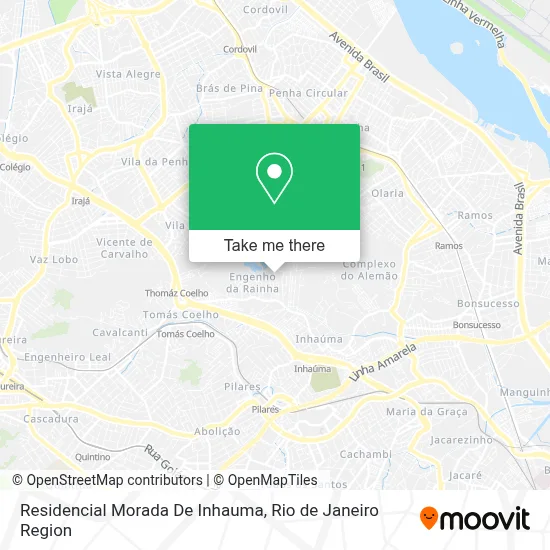 Residencial Morada De Inhauma map