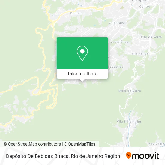Depósito De Bebidas Bitaca map