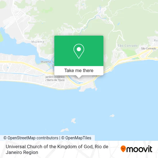 Igreja Universal Do Reino De Deus map