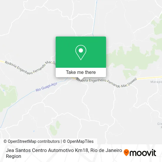 Jea Santos Centro Automotivo Km18 map