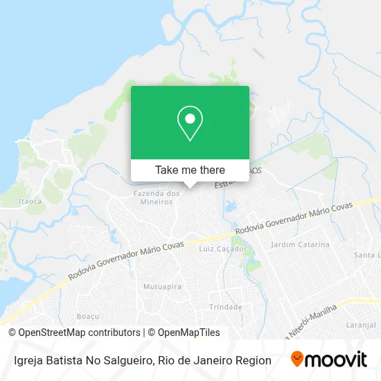 Igreja Batista No Salgueiro map