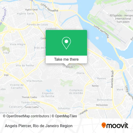 Angels Piercer map
