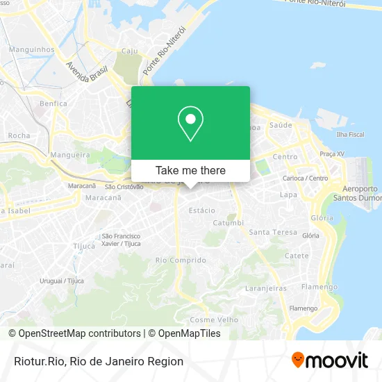 Riotur.Rio map