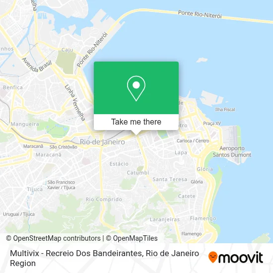 Multivix - Recreio Dos Bandeirantes map
