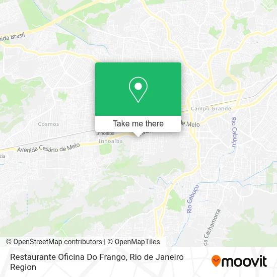 Restaurante Oficina Do Frango map