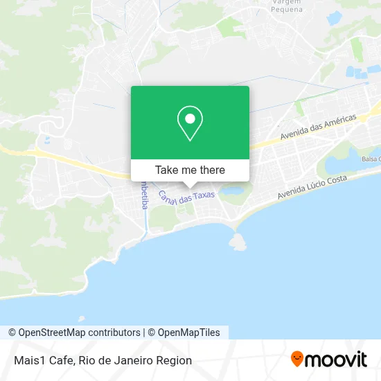 Mais1 Cafe map