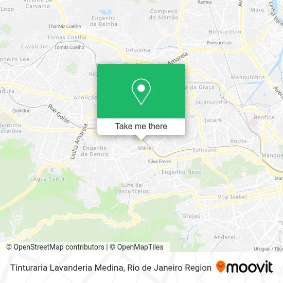 Tinturaria Lavanderia Medina map