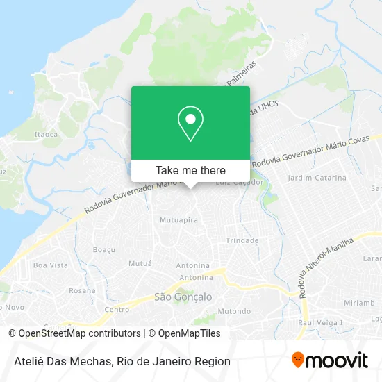 Ateliê Das Mechas map