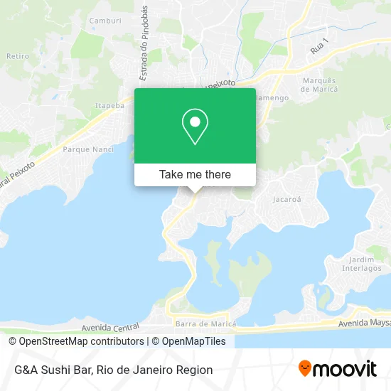 G&A Sushi Bar map