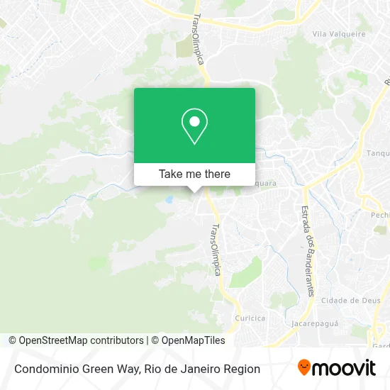 Condominio Green Way map