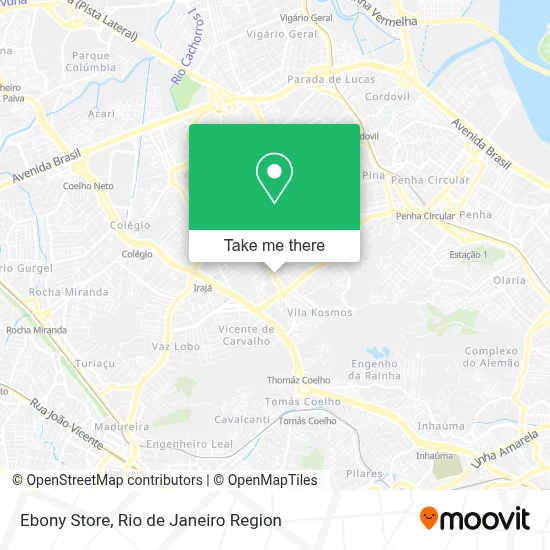 Ebony Store map