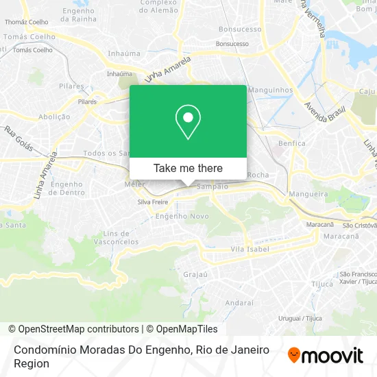 Condomínio Moradas Do Engenho map