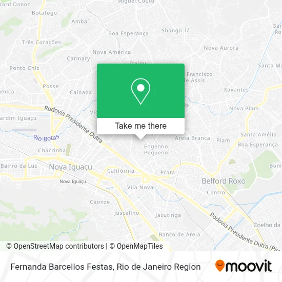 Fernanda Barcellos Festas map