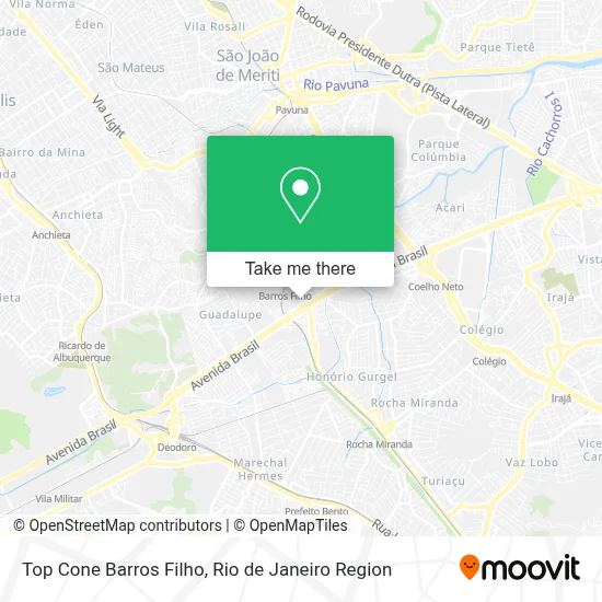 Top Cone Barros Filho map