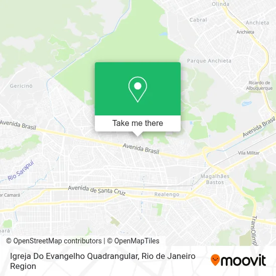 Igreja Do Evangelho Quadrangular map