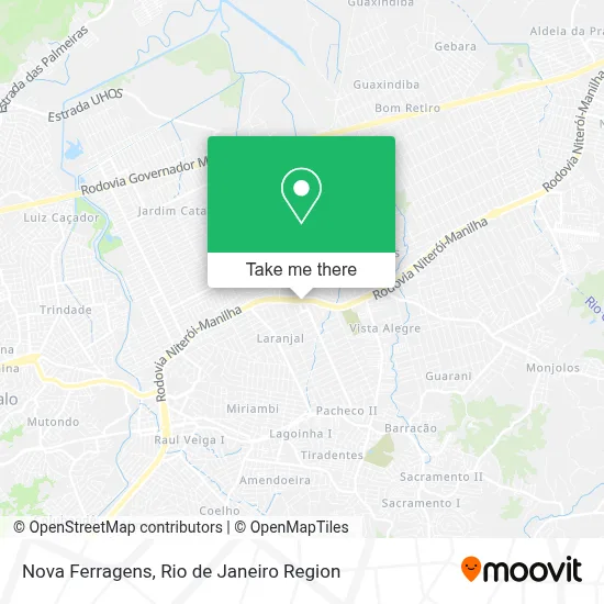 Nova Ferragens map