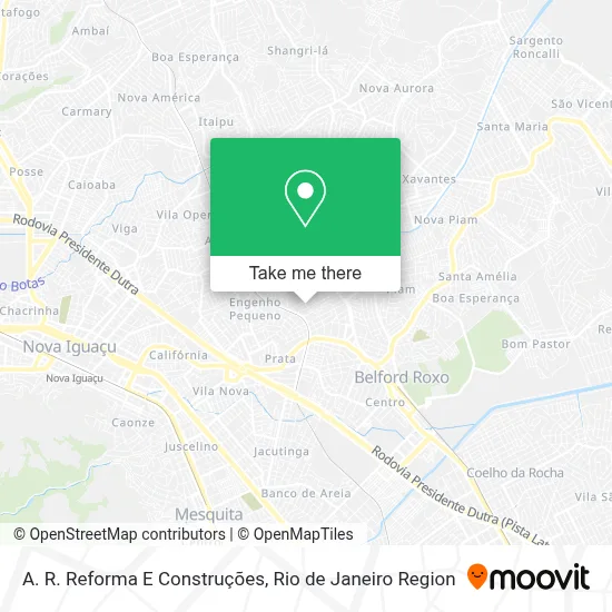 A. R. Reforma E Construções map