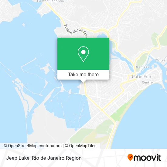 Jeep Lake map