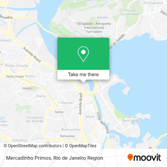 Mercadinho Primos map