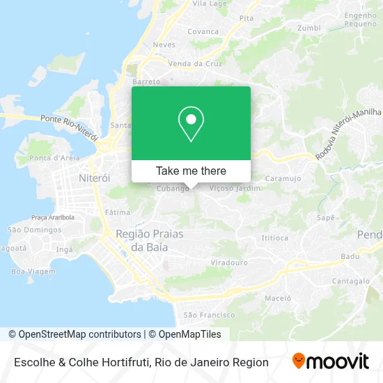 Escolhe & Colhe Hortifruti map