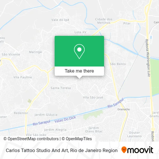 Carlos Tattoo Studio And Art map