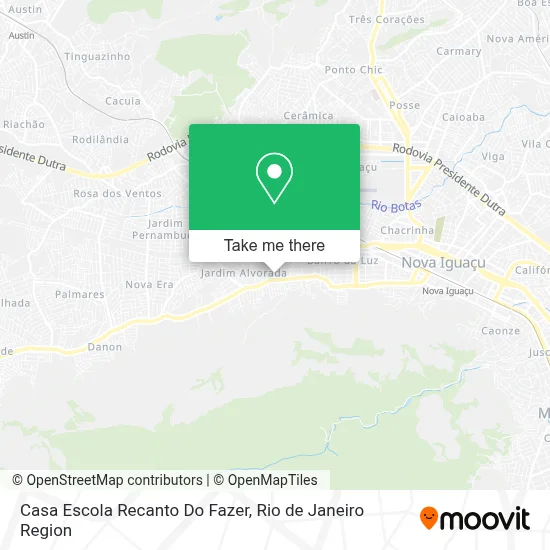 Casa Escola Recanto Do Fazer map