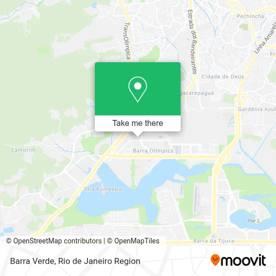 Barra Verde map
